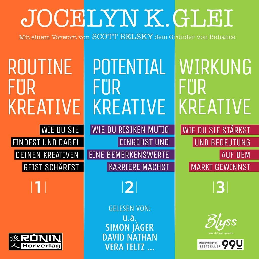 Hörbuch Cover 'Behance 99U﻿ 1-3 (3er Box)'